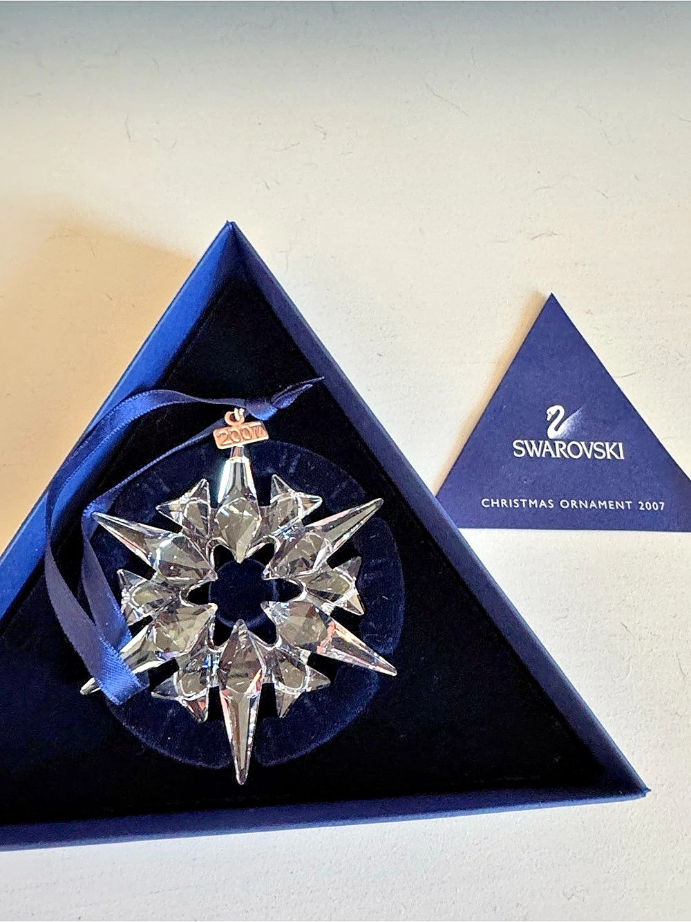 Swarovski Annual Edition 2007 Christmas Ornament Crystal Ornament